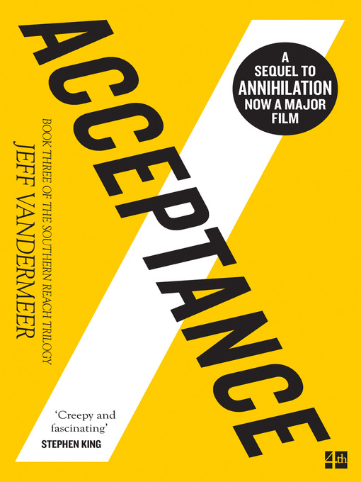 Title details for Acceptance by Jeff VanderMeer - Available